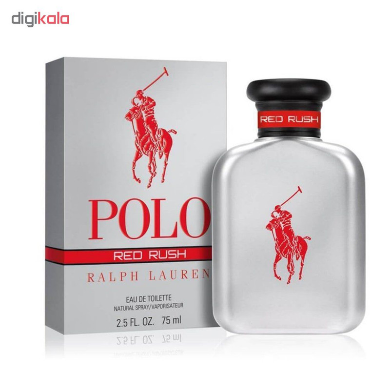 ادو تویلت مردانه رالف لورن مدل Polo Red Rush حجم 125 میلی لیتر