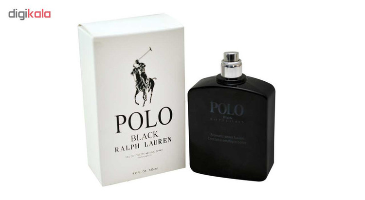 تستر ادوتویلت مردانه رالف لورن مدل Polo Black حجم 125 میلیلیتر
