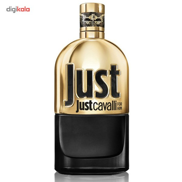 ادو پرفیوم مردانه روبرتو کاوالی مدل Just Cavalli Gold for Him حجم 90 میلی لیتر