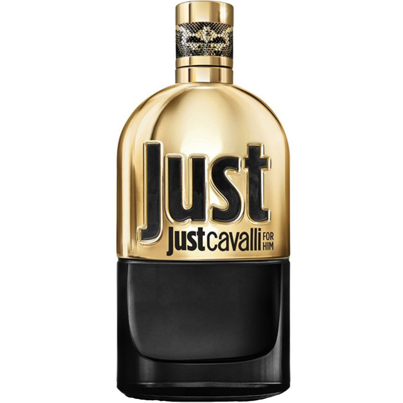 ادو پرفیوم مردانه روبرتو کاوالی مدل Just Cavalli Gold for Him حجم 90 میلی لیتر