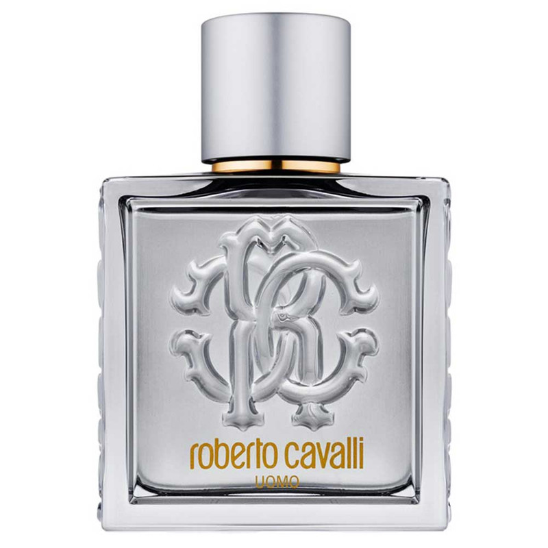 ادو تویلت مردانه روبرتو کاوالی مدل Uomo Silver Essence حجم 100 میلی لیتر