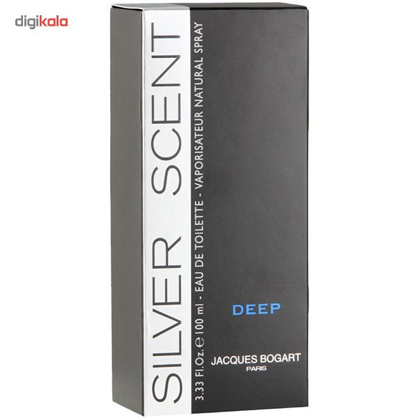 ادو تویلت مردانه ژاک بوگارت مدل Silver Scent Deep حجم 100 میلی لیتر