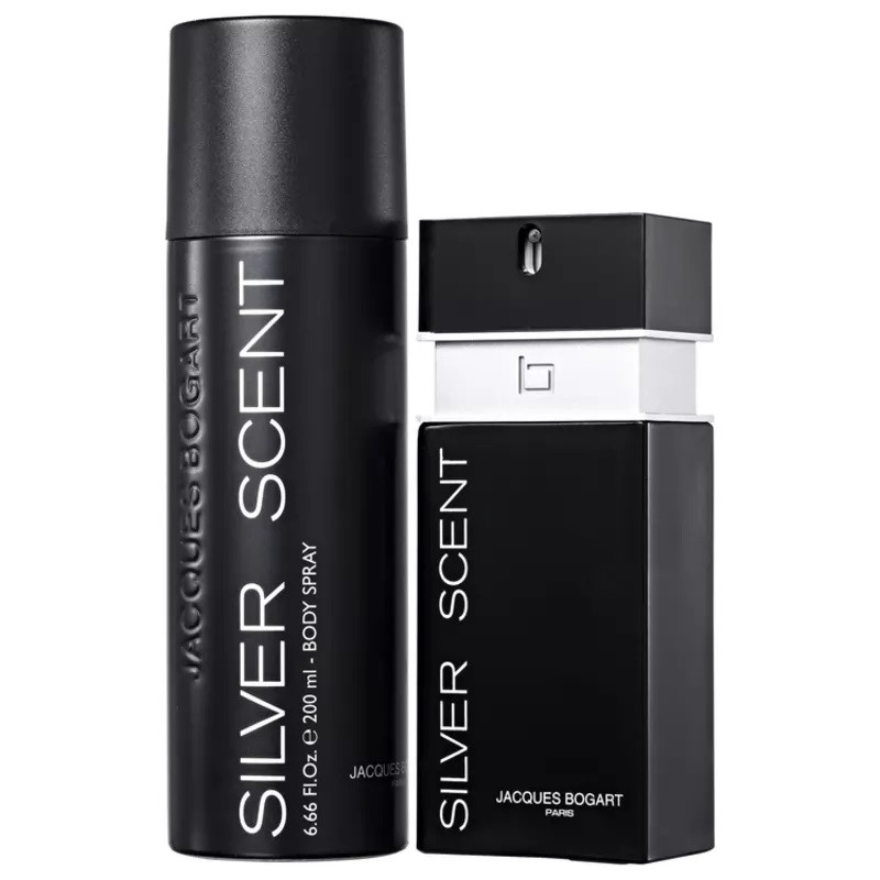 ادو تویلت مردانه ژاک بوگارت مدل Silver Scent حجم 100 میلی لیتر به همراه اسپری حجم 200 میلی لیتر