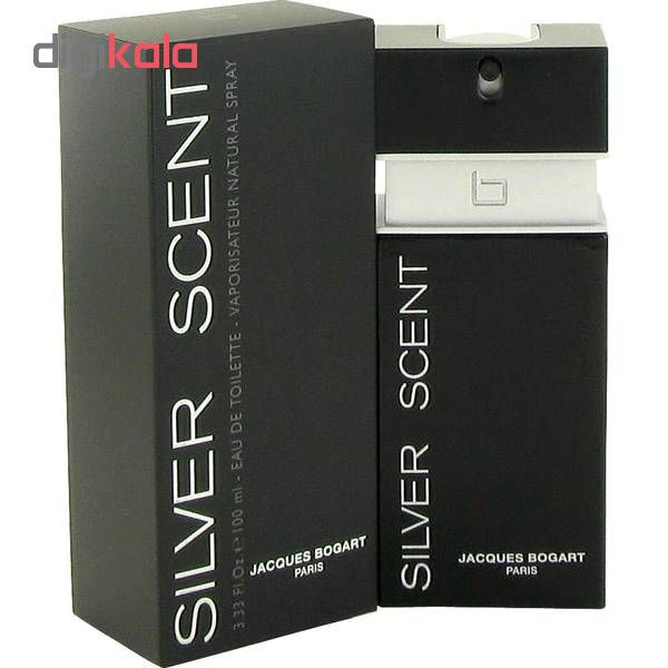 ادو تویلت مردانه ژاک بوگارت مدل Silver Scent حجم 100 میلی لیتر به همراه اسپری حجم 200 میلی لیتر