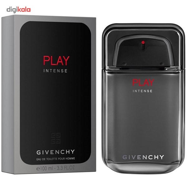 ادو تویلت مردانه ژیوانشی مدل Play Intense حجم 100 میلی لیتر
