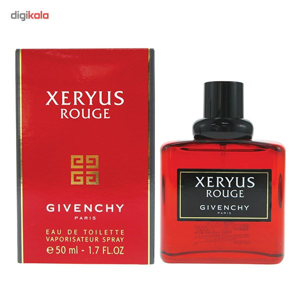 ادو تویلت مردانه ژیوانشی مدل Xeryus Rouge حجم 50 میلی لیتر