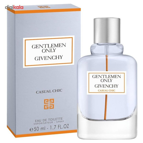 ادو تویلت مردانه ژیوانشی مدل Gentlemen Only Casual Chic حجم 50 میلی لیتر