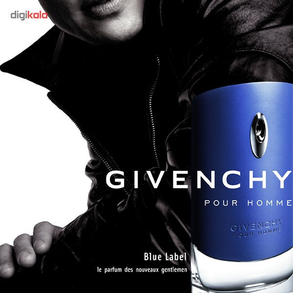 ادو تویلت مردانه ژیوانشی Blue Label حجم 50ml