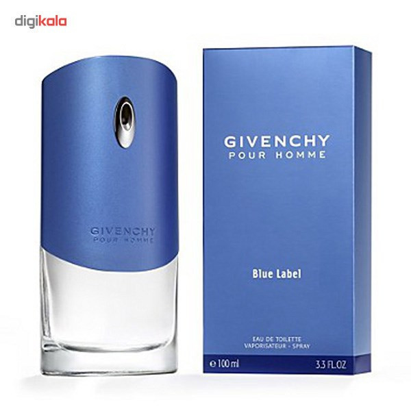 ادو تویلت مردانه ژیوانشی Blue Label حجم 50ml