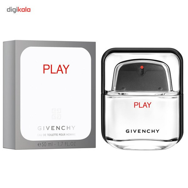 ادو تویلت مردانه ژیوانشی مدل Play حجم 50 میلی لیتر