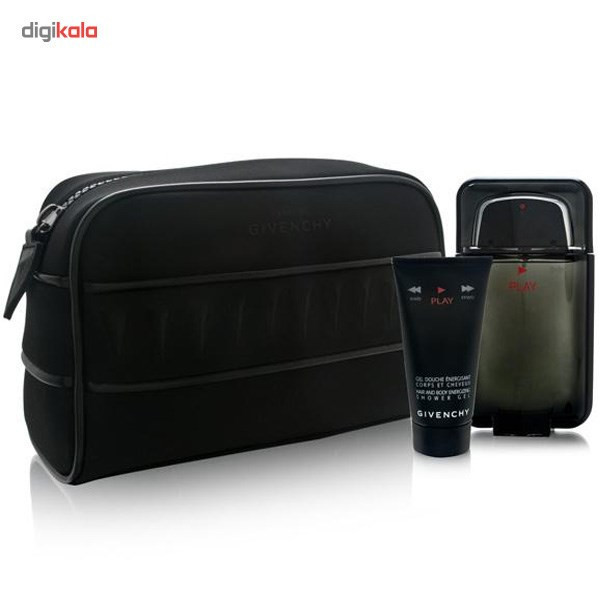 ست ادو تویلت مردانه ژیوانشی Play Intense حجم 100ml