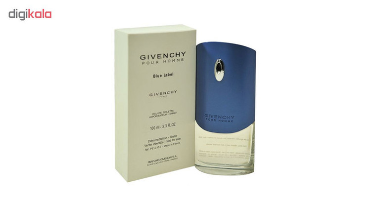 تسترادو تویلت مردانه ژیوانشی مدل Pour Homme Blue Label