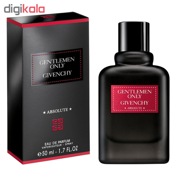 ادوپرفیوم مردانه ژیوانشی مدل Gentlemen only Absolute حجم 50 میلی لیتر