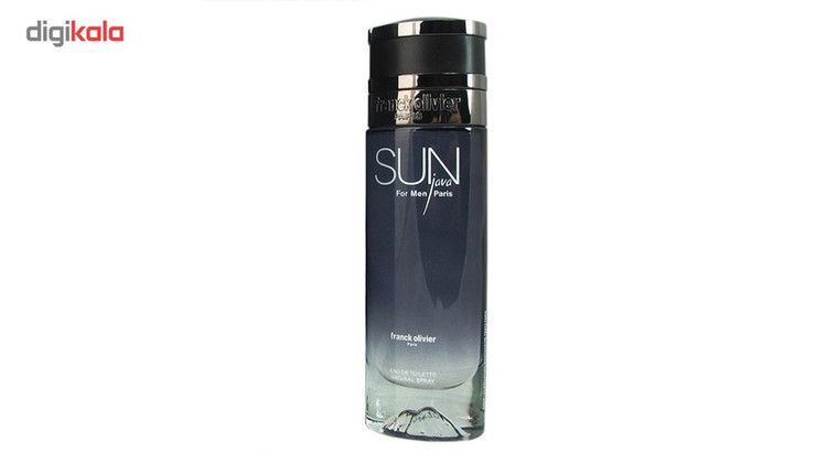 ادوتویلت مردانه فرانک اولیور مدل Sun Java Black حجم 75ml