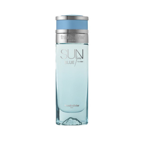 تستر ادو پرفیوم مردانه فرانک اولیویر مدل Sun Java Blue با رایحه خنک حجم 75 میلی لیتر