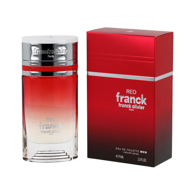 ادوتویلت مردانه فرانک اولیویر مدل Red Franck حجم 75 میلی لیتر