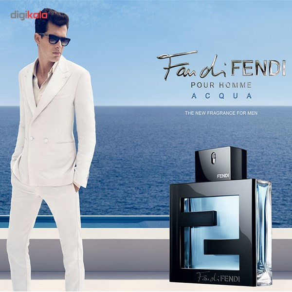 ادو تویلت مردانه فندی مدل Fan di Fendi pour Homme Acqua حجم 50 میلی لیتر