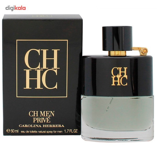 ادو تویلت مردانه کارولینا هررا مدل CH Men Prive حجم 50 میلی لیتر