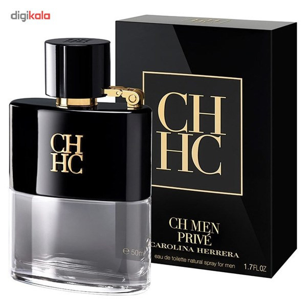 ادو تویلت مردانه کارولینا هررا مدل CH Men Prive حجم 50 میلی لیتر