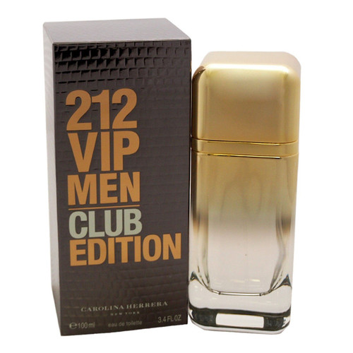 تستر ادو تویلت مردانه کارولینا هررا مدل 212 vip club man حجم 100 میلی لیتر