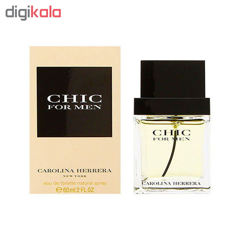 ادوتویلت مردانه کارولینا هررا مدل Chic حجم 60 میلی لیتر