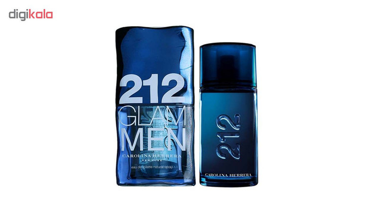 ادوتویلت مردانه کارولینا هررا مدل 212 Glam حجم 100 میلی لیتر