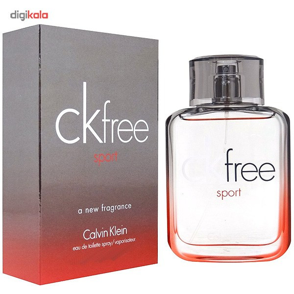 ادو تویلت مردانه کلوین کلاین مدل CK Free Sport حجم 100 میلی لیتر