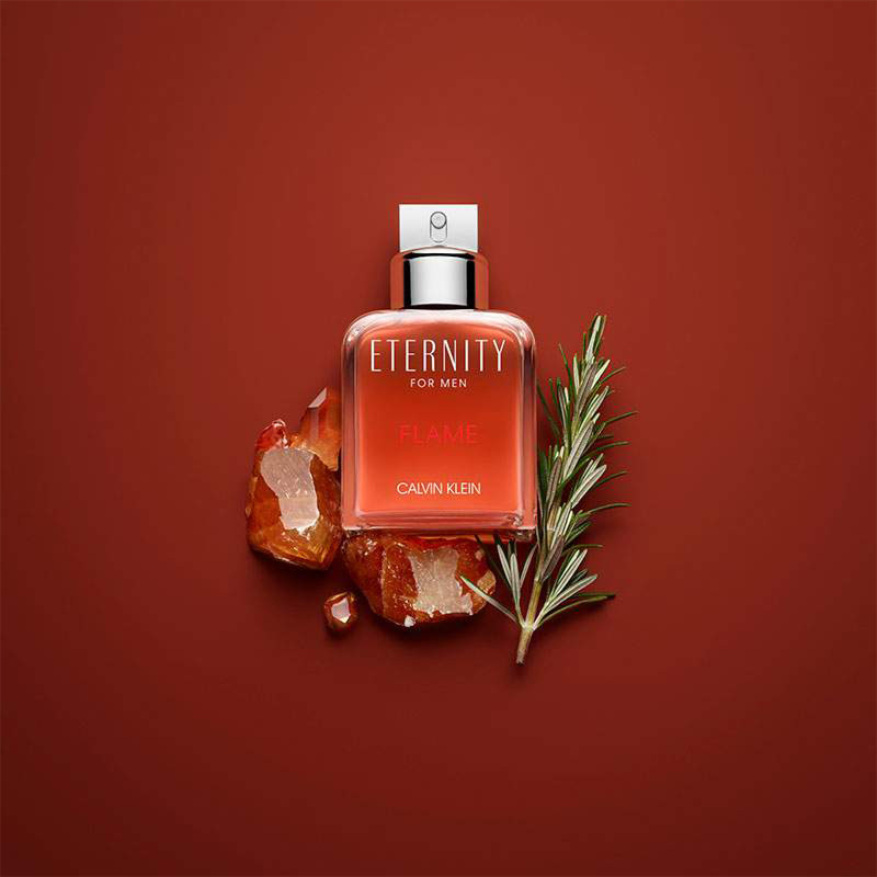 ادو تویلت مردانه کلوین کلاین مدل Eternity Flame حجم 100 میلی لیتر