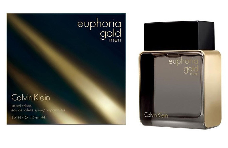 ادو تویلت مردانه کلوین کلاین مدل Euphoria Gold حجم 100 میلی لیتر