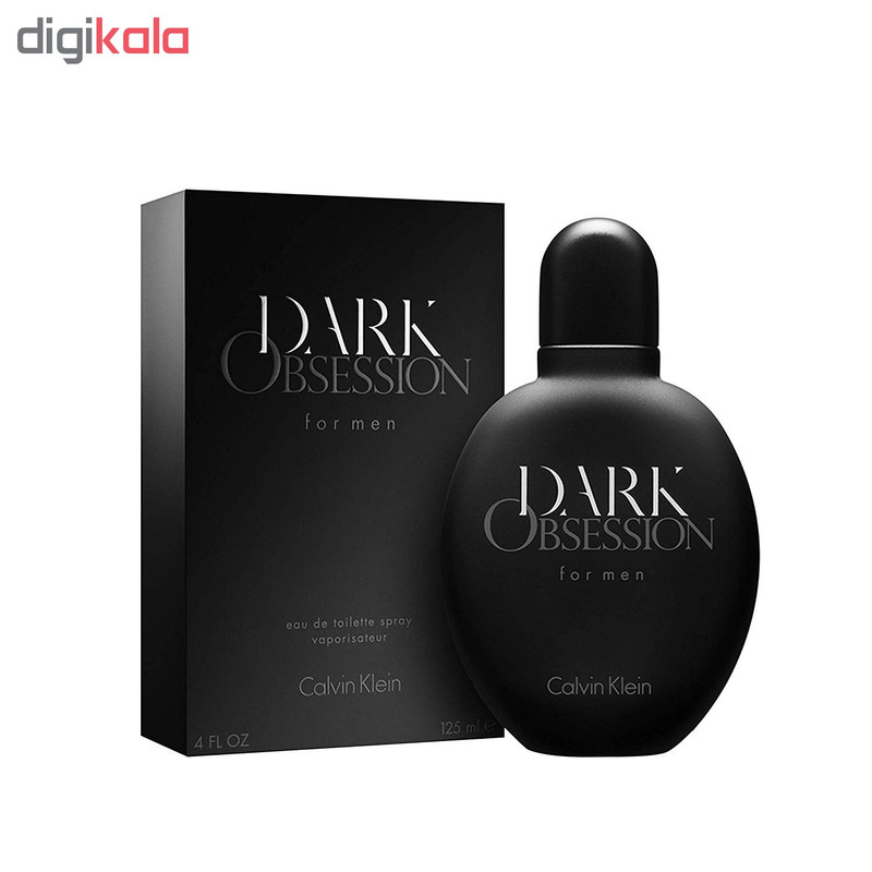 ادو تویلت مردانه کلوین کلاین مدل Obsession Dark حجم 125 میلی لیتر