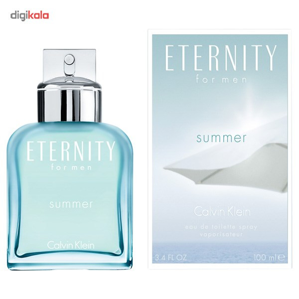 ادو تویلت مردانه کلوین کلاین مدل Eternity for Men Summer 2014 حجم 100 میلی لیتر