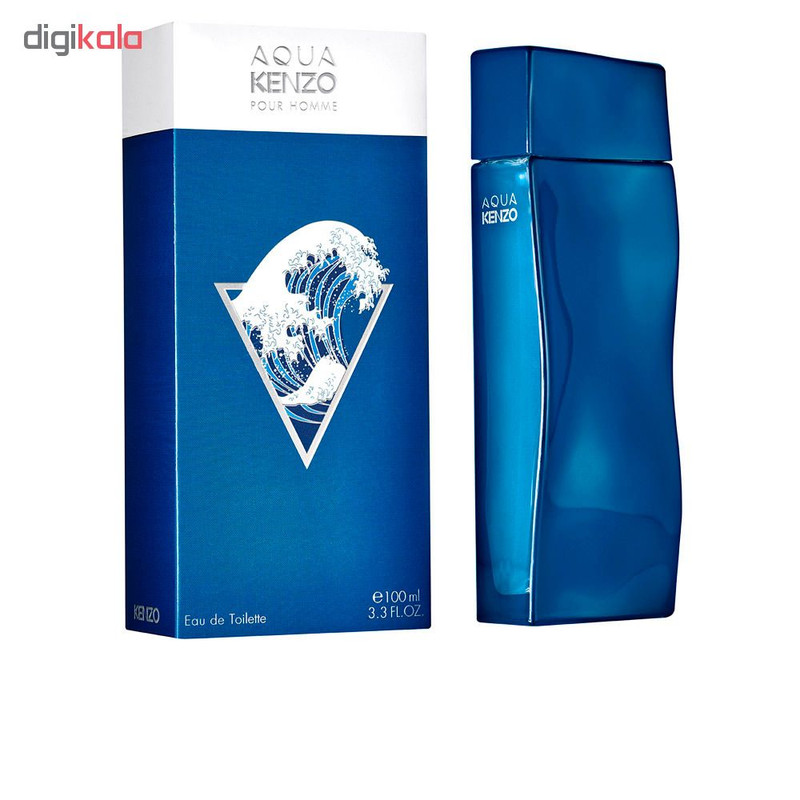 ادو تویلت مردانه کنزو مدل Aqua حجم 100 میلی لیتر