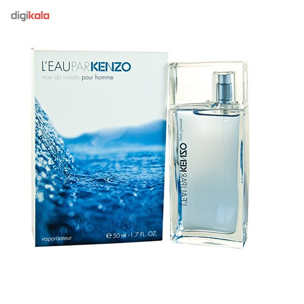 ادو تویلت مردانه کنزو مدل L'Eau par Kenzo pour Homme حجم 50 میلی لیتر
