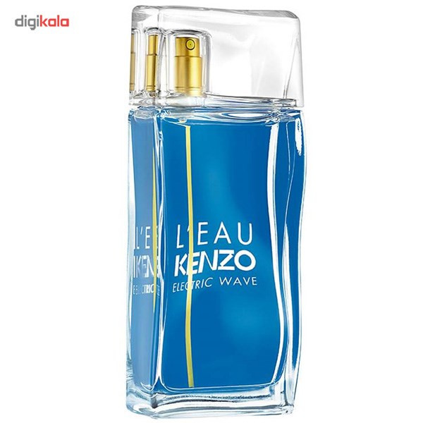 ادو تویلت مردانه کنزو مدل L'Eau par Kenzo Electric Wave حجم 50 میلی لیتر