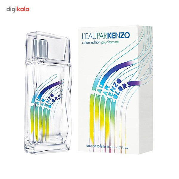 ادو تویلت مردانه کنزو مدل Leau par Colors حجم 50 میلی لیتر