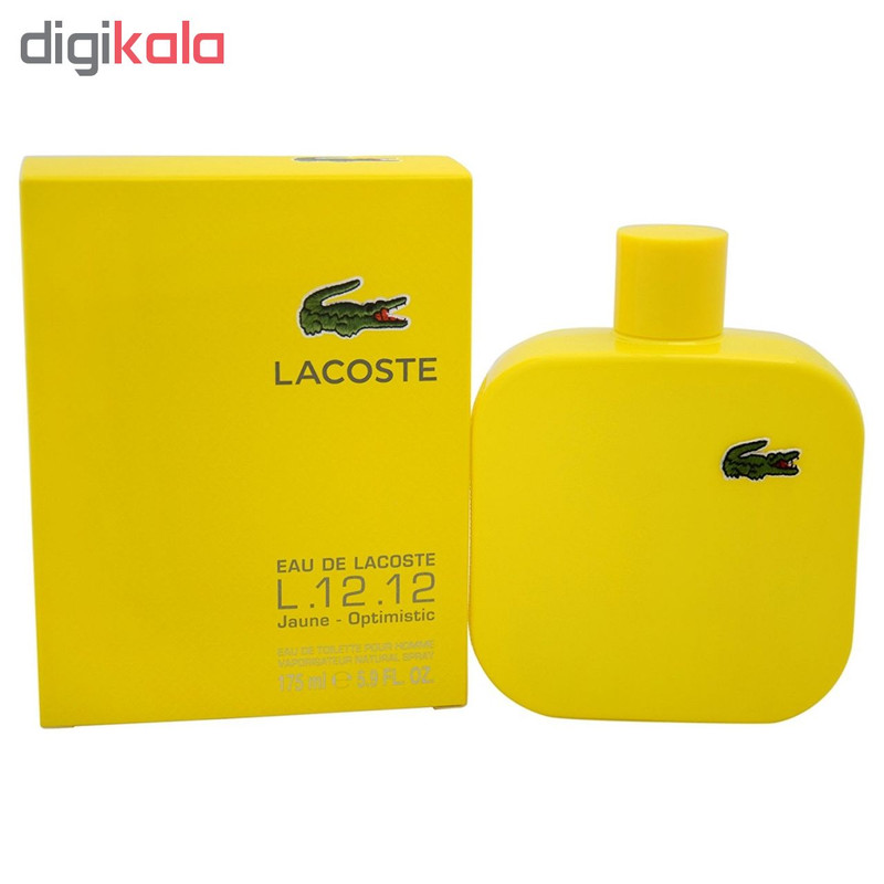 ادو تویلت مردانه لاگوست مدل L.12.12 Juane-Optimistic حجم 100ml
