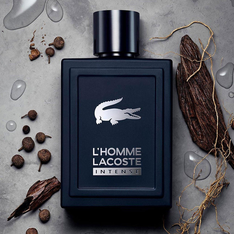 ادو تویلت مردانه لاگوست مدل LHomme Intense حجم 100 میلی لیتر