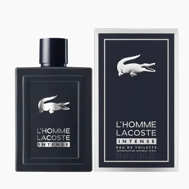 ادو تویلت مردانه لاگوست مدل LHomme Intense حجم 150 میلی لیتر