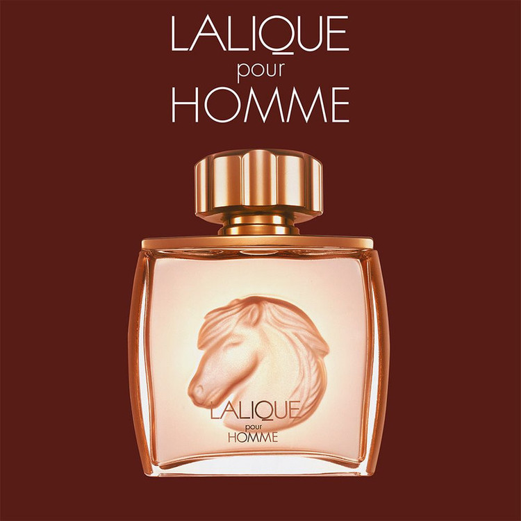 ادوتویلت مردانه لالیک مدل Lalique Equus حجم 75 میلی لیتر
