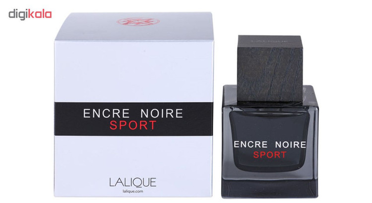 تستر ادو تویلت مردانه لالیک مدل Encre Noire Sport حجم 100 میلی لیتر دارای جعبه سفید
