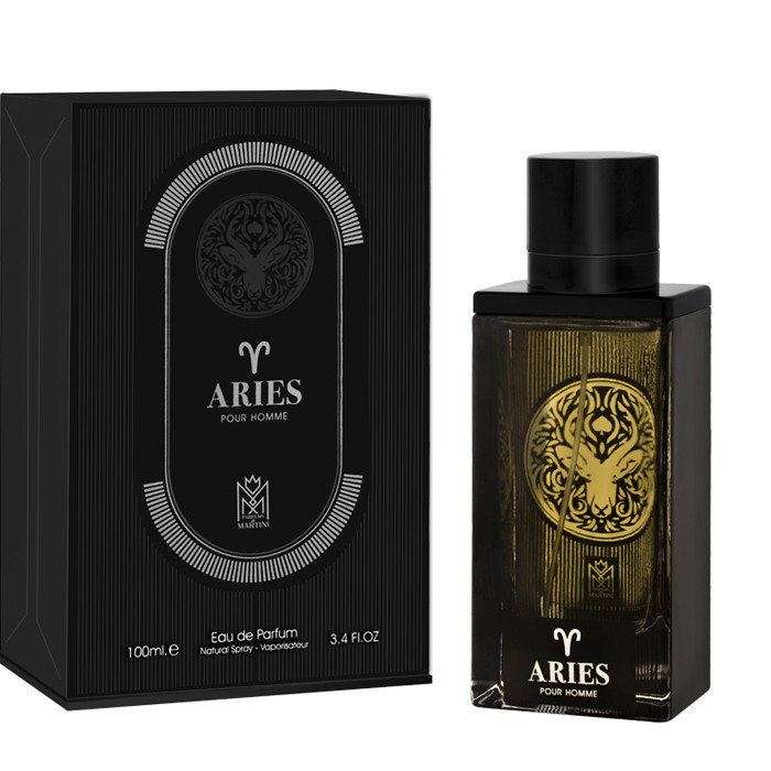 ادو پرفیوم مردانه مارتینی مدل ARIES با رایحه گرم حجم 100 میلی لیتر