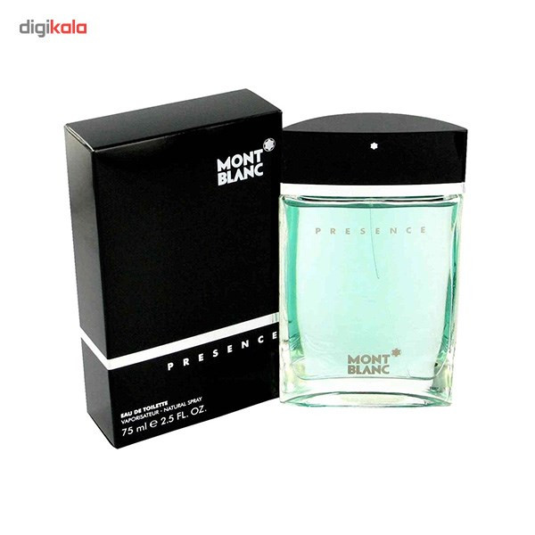 ادو تویلت مردانه مون بلان Presence حجم 75ml