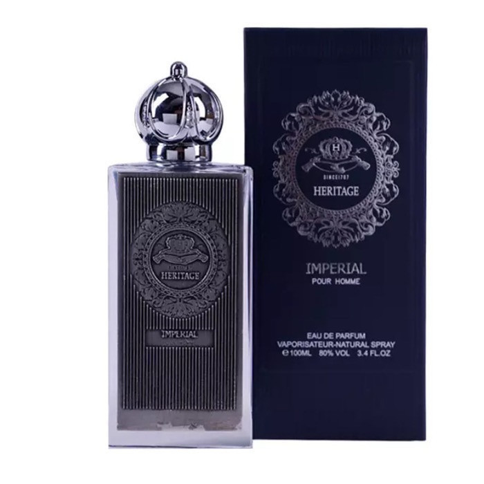 ادو پرفیوم مردانه هریتیج مدل IMPERIAL با رایحه گرم حجم 100 میلی لیتر
