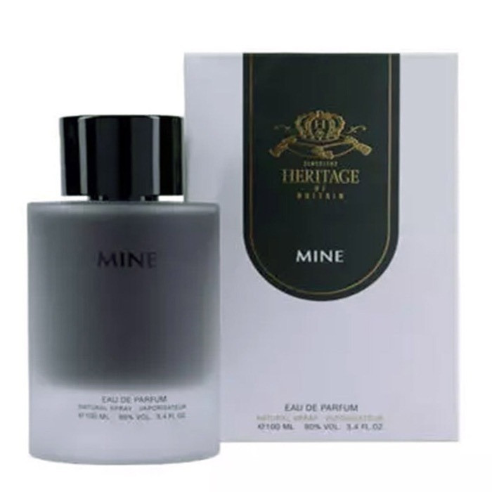 دو پرفیوم مردانه هریتیج مدل Mine با رایحه گرم حجم 100 میلی لیتر