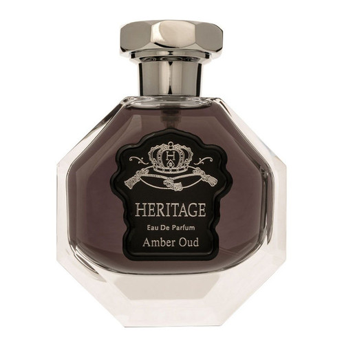 ادو پرفیوم مردانه هریتیج مدل Amber Oud با رایحه گرم حجم 100 میلی لیتر