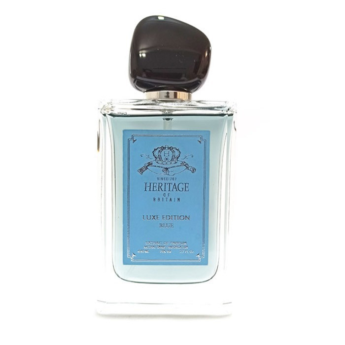 اکستریت دی پرفیوم مردانه هریتیج مدل Luxe Edition Blue با رایحه خنک حجم 80 میلی لیتر