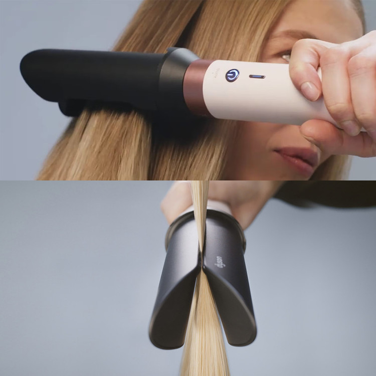 سشوار برسدار حالتدهنده دایسون مدل Airwrap Co-anda2x HS09 Straight+Wavy