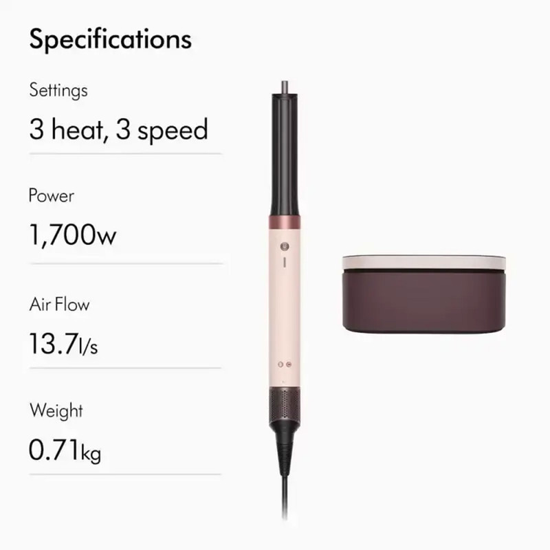 سشوار برسدار حالتدهنده 1800 وات دایسون مدل Coanda 2X HS09 Straight+Wavy