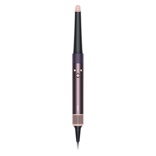 سشوار برسدار حالتدهنده 1300 وات دایسون مدل Airwrap id HS08 Straight+Wavy، موتور BLDC، وزن 630 گرم، دارای سری شانهدار، سری برسدار گرد پهن، کیف نگهدارنده، خشککن ملایم، متمرکزکننده باریک، متمرکزکننده پهن با ویژگی فرکنندگی، صافکنندگی، حجمدهندگی