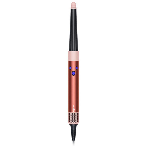 سشوار برسدار حالتدهنده 1300 وات دایسون مدل Airwrap id HS08، موتور AC، وزن 650 گرم، دارای سری شانهدار، سری برسدار گرد پهن، خشککن ملایم با ویژگی فرکنندگی، صافکنندگی، حجمدهندگی، با قابلیت فناوری تولید یون
